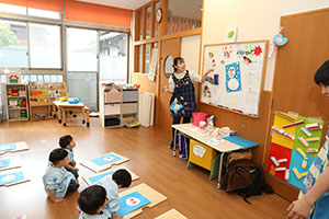 絵画教室　楽しかったね　ひよこ