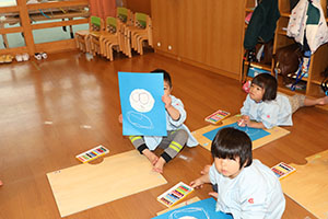 絵画教室　楽しかったね　ひよこ