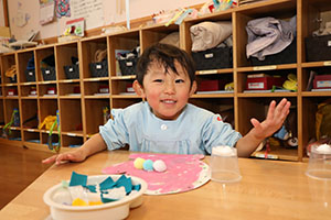 作品展の制作活動　あひる