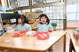 作品展の制作活動　あひる