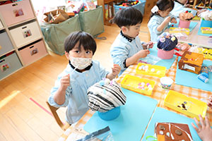 作品展の制作活動　こあら