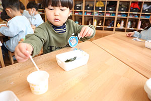 作品展の制作活動　ぺんぎん