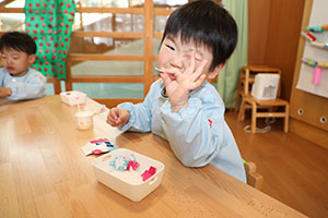 作品展の制作活動　ぺんぎん