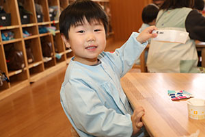 作品展の制作活動　ぺんぎん