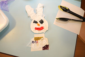 作品展の制作活動　ぺんぎん