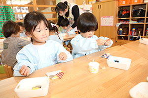 作品展の制作活動　ぺんぎん