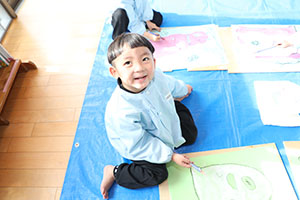 絵画教室　うさぎ・りす・ことり