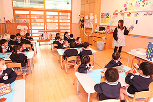 作品展の制作活動　うさぎ