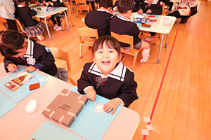 作品展の制作活動　うさぎ