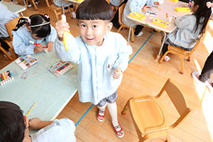 作品展の制作活動　ことり