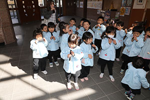 恵方巻を作りました　ぱんだ