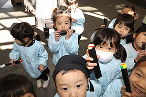 恵方巻を作りました　ぱんだ