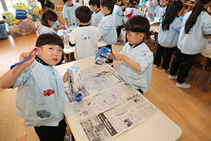 作品展の制作活動　ばら