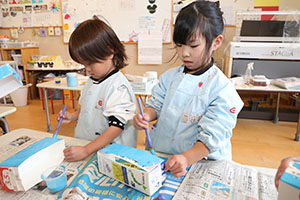 作品展の制作活動　ばら