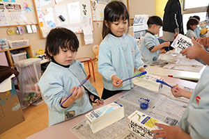 作品展の制作活動　ばら