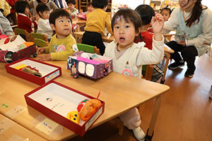 作品展の制作活動　ひよこ