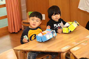 作品展の制作活動　ひよこ