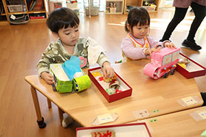 作品展の制作活動　ひよこ