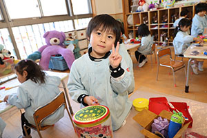 作品展の制作活動　すみれ