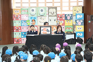 不審者対応訓練がありました