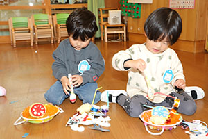 完成した作品で遊びました🎵　ぺんぎん