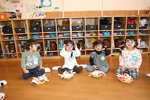 完成した作品で遊びました🎵　ぺんぎん