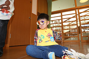 完成した作品で遊びました🎵　ぺんぎん