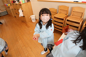 作品展のかんばんの制作　ことり