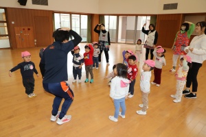 体操教室　楽しかったね　ひよこ