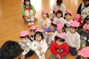 体操教室　楽しかったね　ひよこ