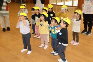 体操教室　楽しかったね　あひる