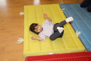 体操教室　楽しかったね　あひる