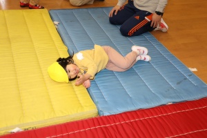 体操教室　楽しかったね　あひる