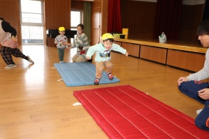体操教室　楽しかったね　あひる