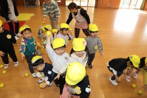 体操教室　楽しかったね　あひる