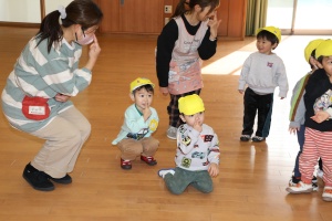 体操教室　楽しかったね　あひる