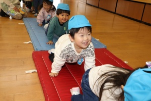 体操教室　楽しかったね　ぺんぎん