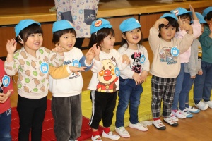 体操教室　楽しかったね　ぺんぎん