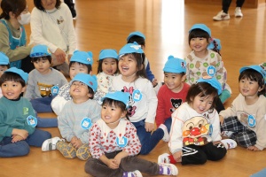 体操教室　楽しかったね　ぺんぎん