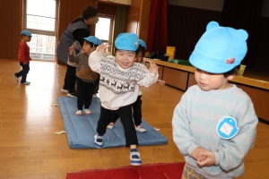 体操教室　楽しかったね　ぺんぎん