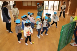 体操教室　楽しかったね　ぺんぎん