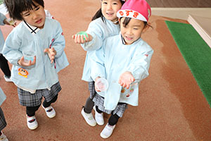 氷ができたよ　ばら