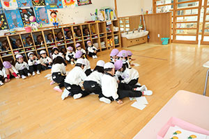 カードめくり競争　すみれ