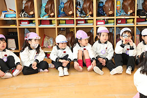 カードめくり競争　すみれ