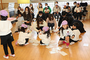 作品展が行われました Aチーム　1日目