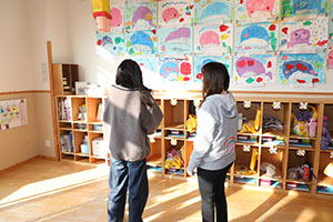 作品展が行われました Bチーム　1日目