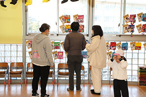 作品展が行われました Bチーム　1日目