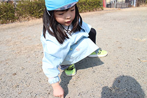 お散歩へでかけました　さくら・りす