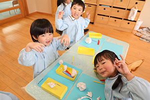 剣の制作　ことり