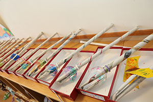 剣の制作　ことり